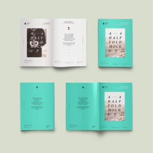 Half Fold Book